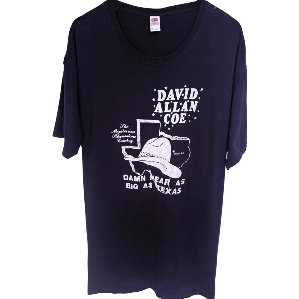 David Allan Coe Fruit of the Loom T-Shirt Men's Extra Large